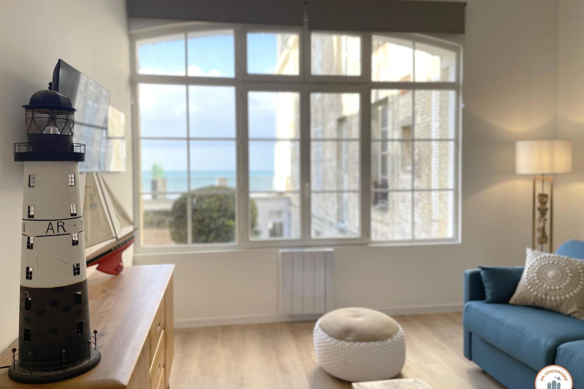 Le Sunset - Vue Mer - Acces Plage Prive Trouville-sur-Mer